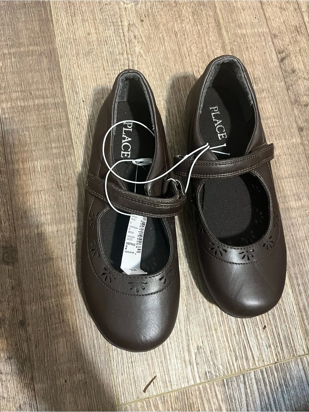Children’s Place Kids Brown Mary Jane Shoes